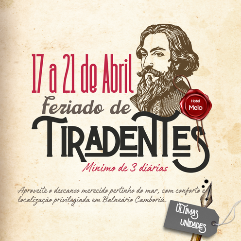 Pacotes/Feriados - Tiradentes de 17 a 21 de Abril