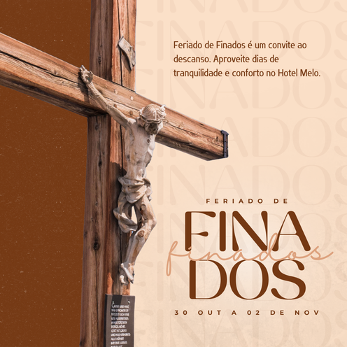 Pacotes/Feriados - Finados de 30 de Outubro a 02 de Novembro